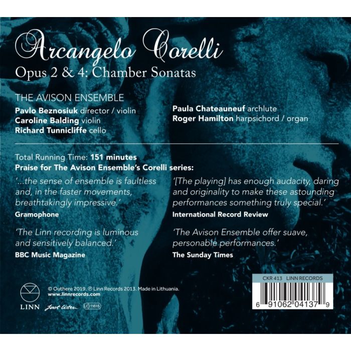 Corelli: Opus 2 & 4: Chamber Sonatas - slide-1