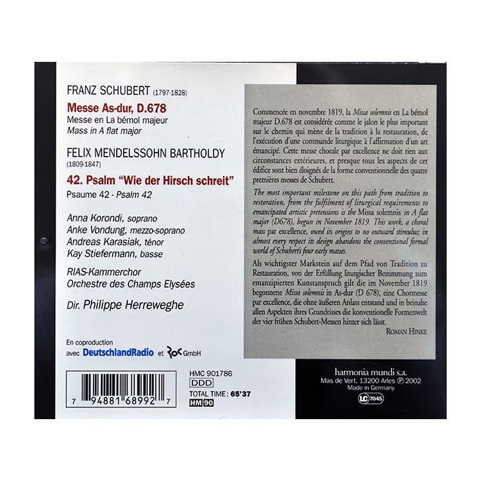 SCHUBERT: Messe As-dur - slide-1