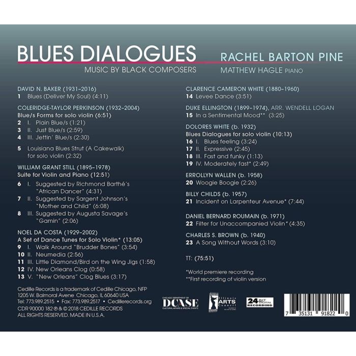 Blues Dialogues: Music by Black Composers - slide-1