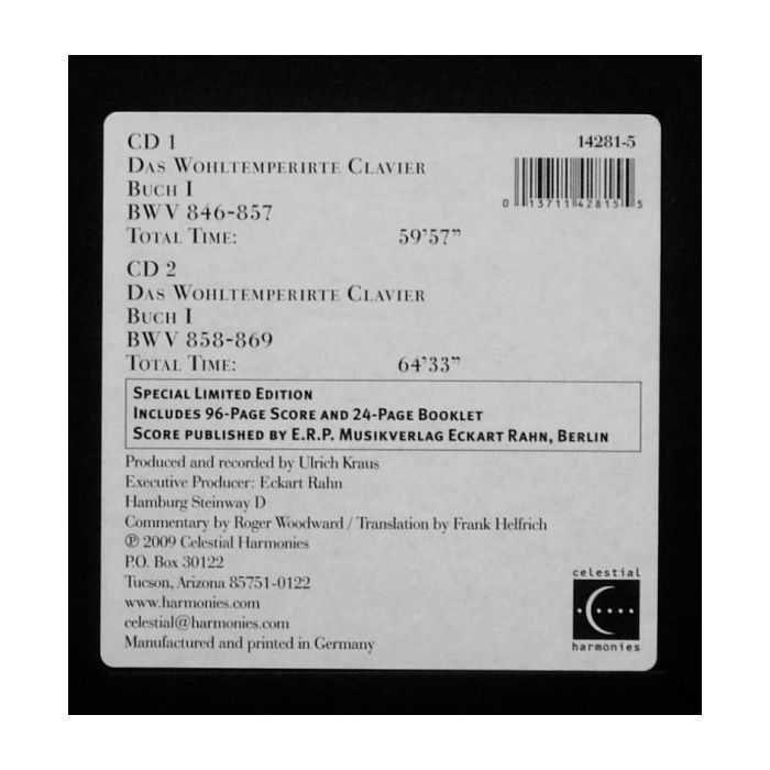 Bach: Wohltemperiete clavier I + II ( BWV846-893) - slide-1