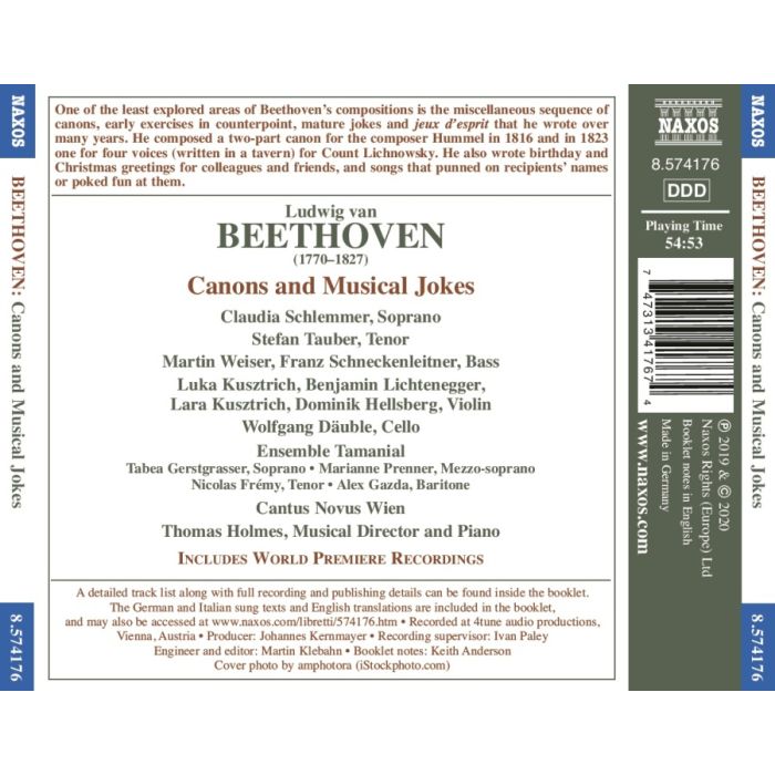 Beethoven: Canons and Musical Jokes - slide-1