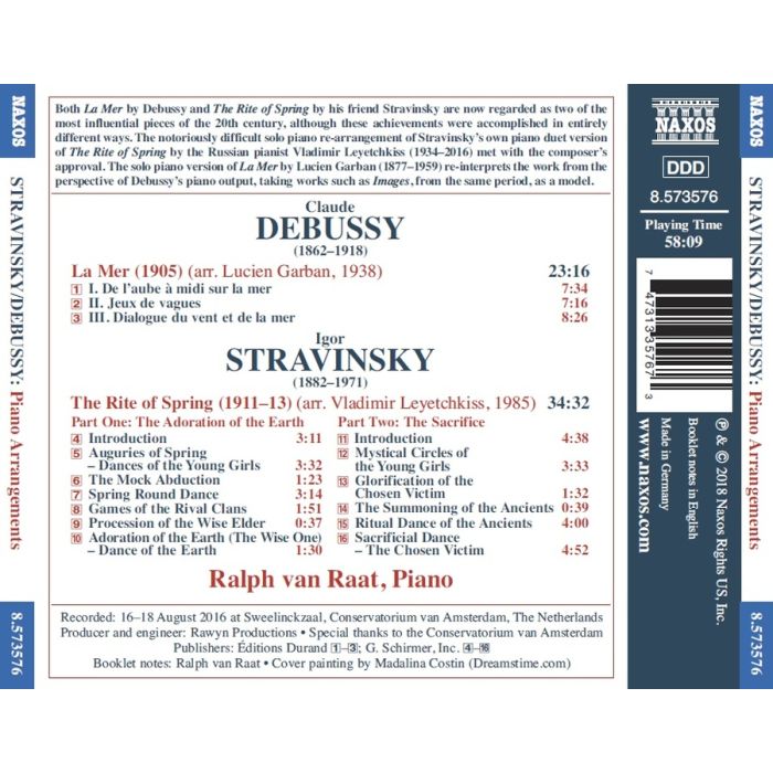 Stravinsky: The Rite of Spring; Debussy: La Mer - slide-1