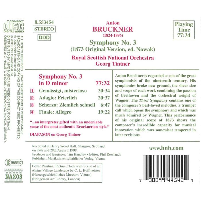 BRUCKNER: Symphony no. 3 - slide-1