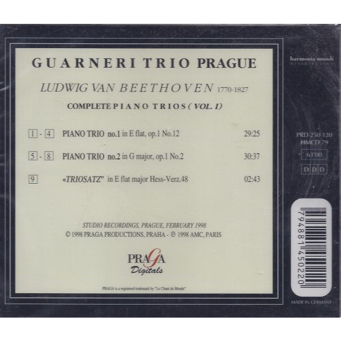 Beethoven: Complete Piano Trios vol. 1 - slide-1