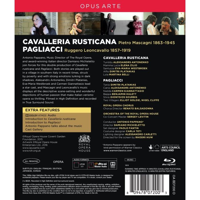 Mascagni: Cavalleria Rusticana,  Leoncavallo, Pagliacci - slide-1