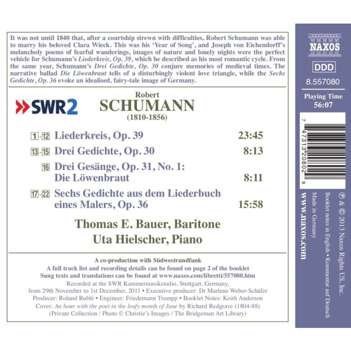 Schumann: Liederkreis Op. 39 - slide-1