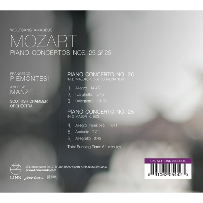 Mozart: Piano Concertos Nos. 25 & 26 - slide-1