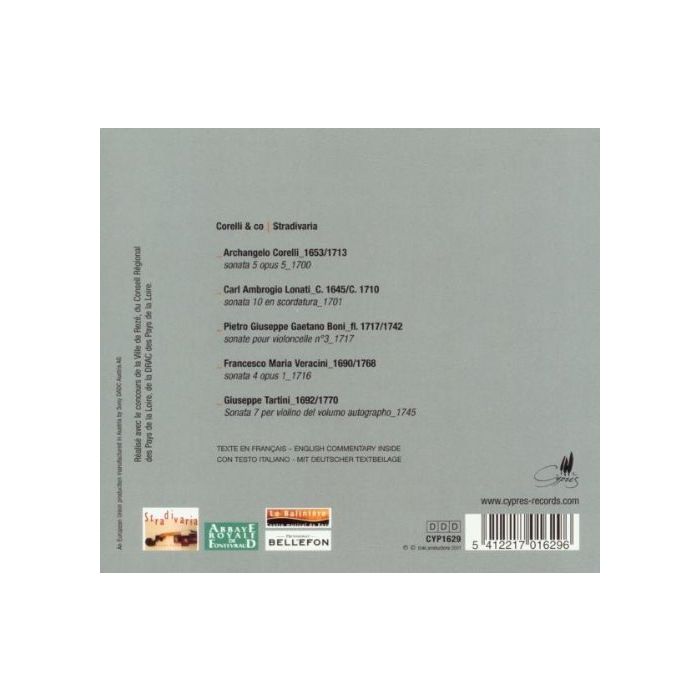 Corelli & Co. - Corelli, Lonati, Boni, Veracini, Tartini - sonaty - slide-1
