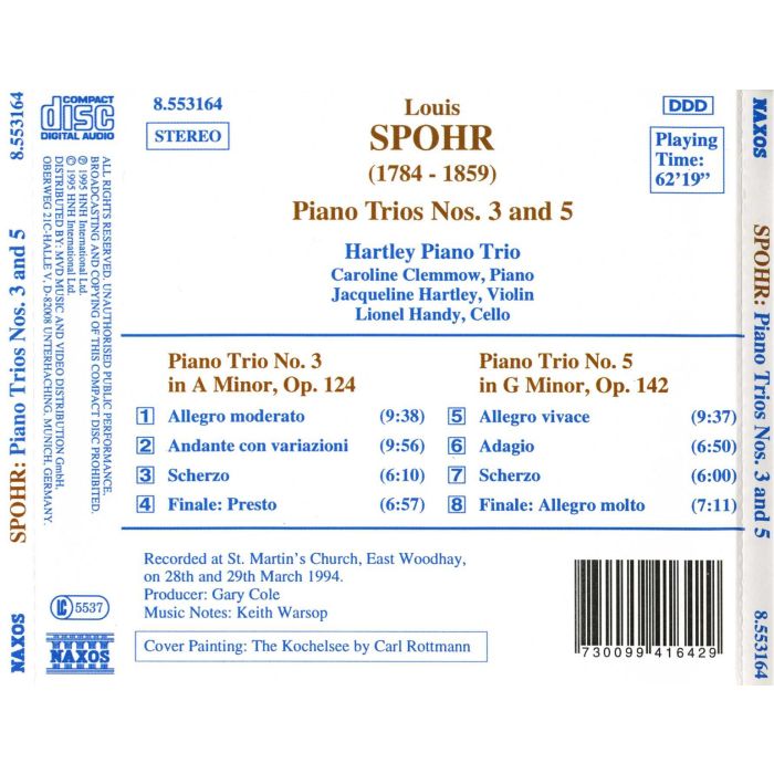 SPOHR: Piano Trios 3+5 - slide-1