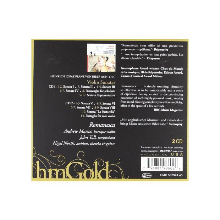 Biber: Violin Sonatas (2CD) - slide-1