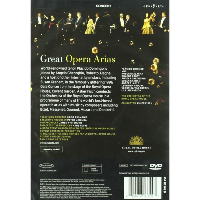 Great Opera Arias - Gala Concert, Covent Garden, 1996 - slide-1