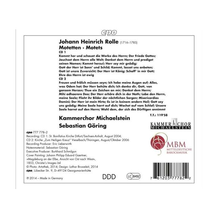 Rolle: Motets - slide-1