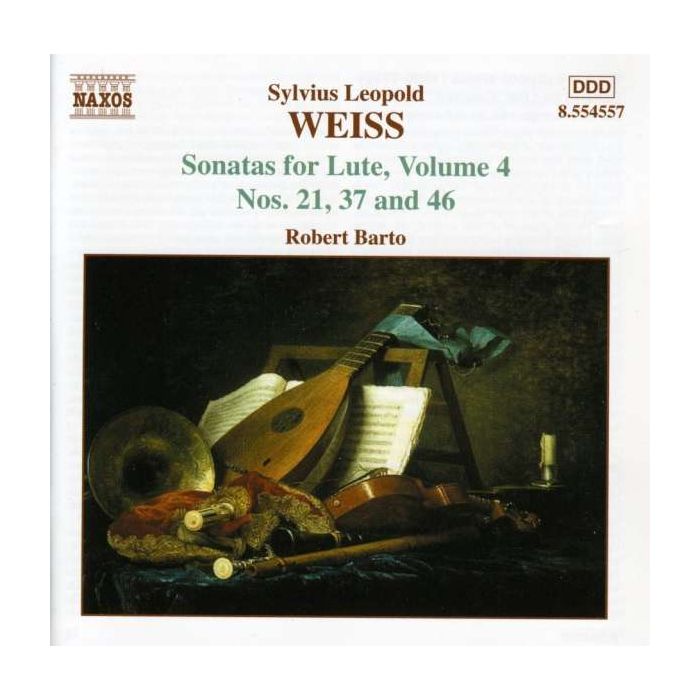 WEISS: Sonatas for Lute Vol. 4
