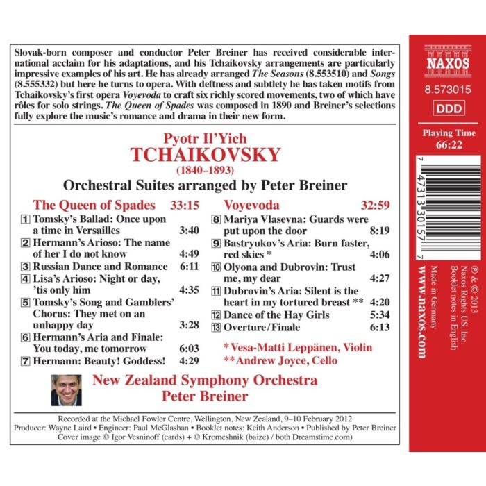 Tchaikovsky: The Queen of Spades & Voyevoda - suites - slide-1