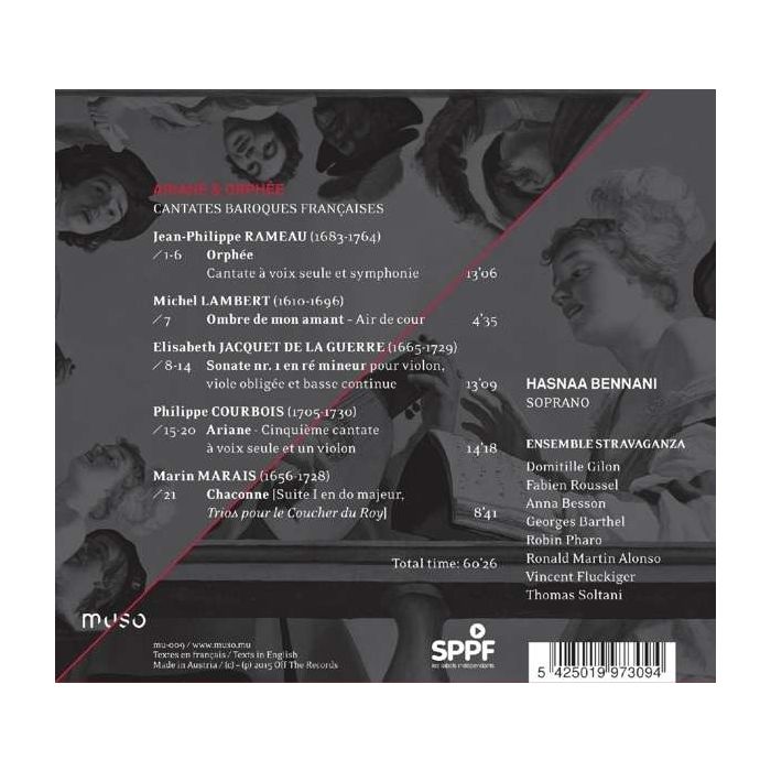 Ariane & Orphée - French Baroque Cantatas - slide-1