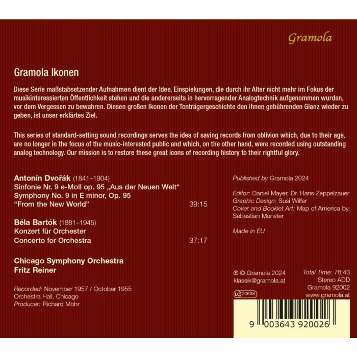 Dvorak: Symphony No. 9; Bartok: Concerto for Orchestra - slide-1