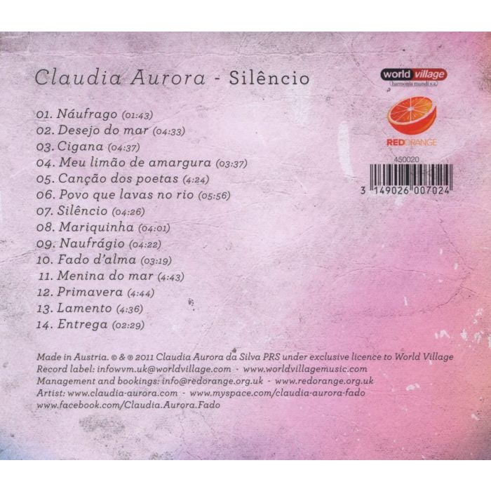 Aurora, Claudia: Silencio - slide-1