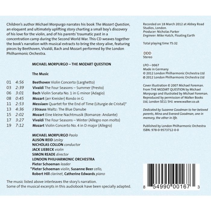 Morpurgo: The Mozart Question - slide-1