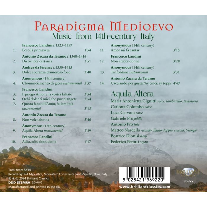 Paradigma Medioevo - Music from 14th-century Italy - slide-1