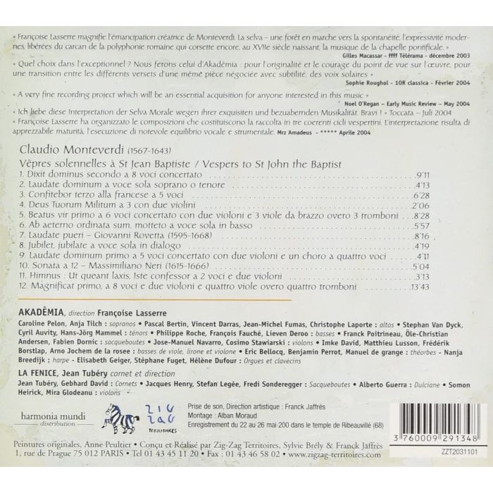 Monteverdi: Vepres solennelles - slide-1