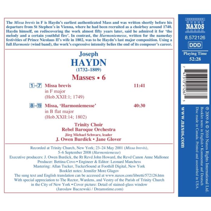 Haydn: Missa brevis, Harmoniemesse - slide-1