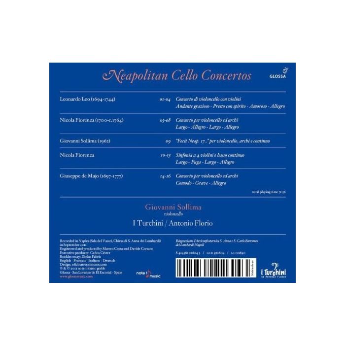 Neapolitan Cello Concertos: Leo, Fiorenza, Sollima & de Majo - slide-1