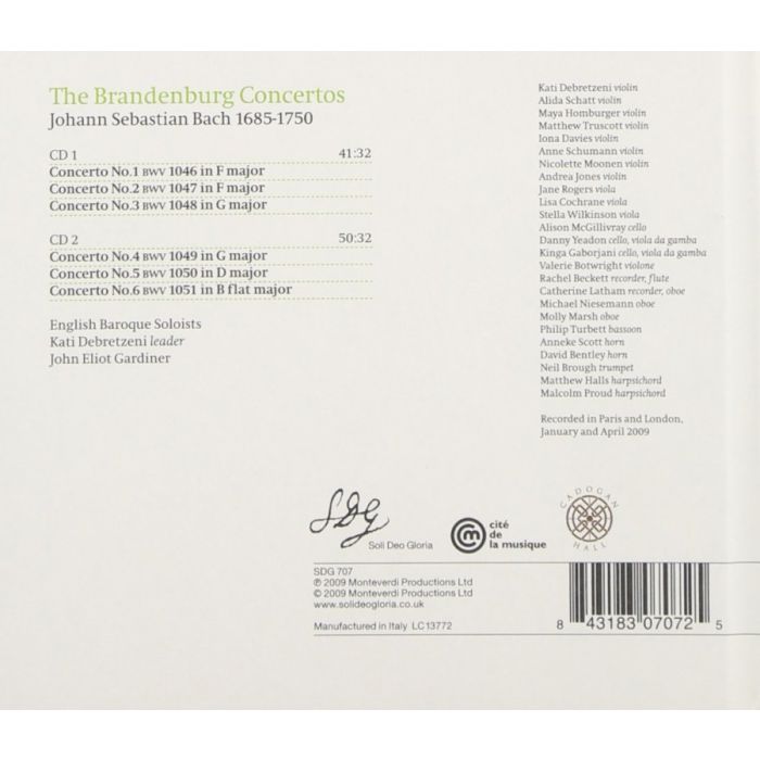 BACH: Brandenburg Concertos - slide-1