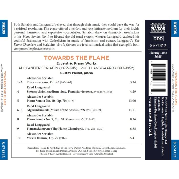 Towards the Flame - Eccentric Piano Works - slide-1