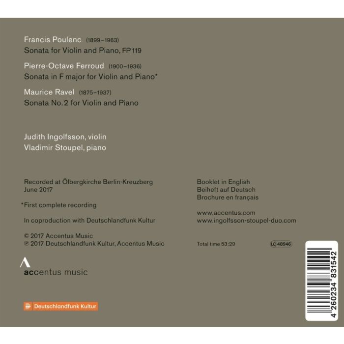Poulenc, Ferroud, Ravel - slide-1