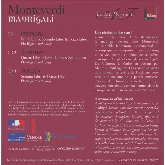 Monteverdi: Madrigals - Mantova, Cremona, Venezia - slide-1