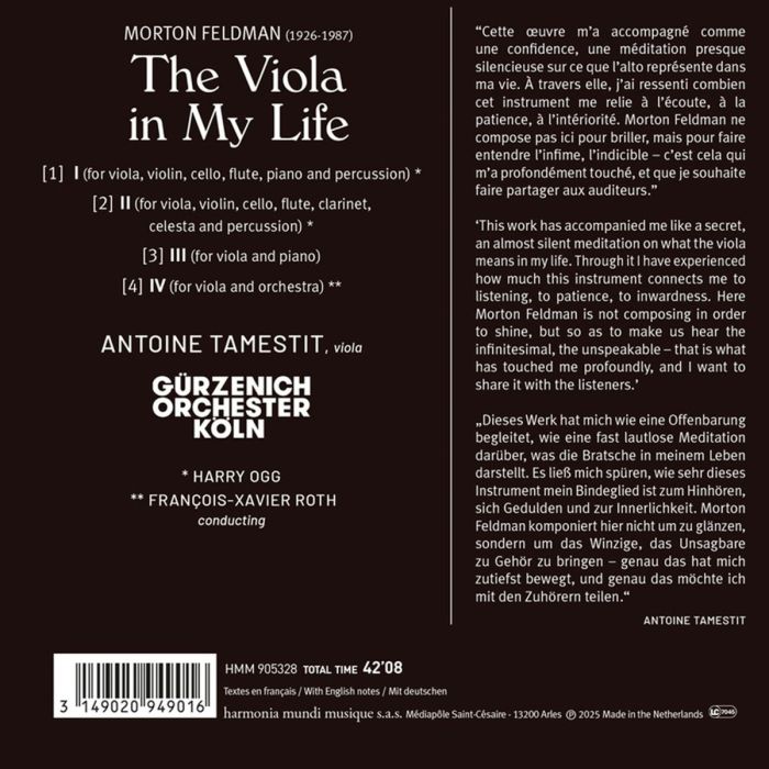 Feldman: The Viola in my Life - slide-1
