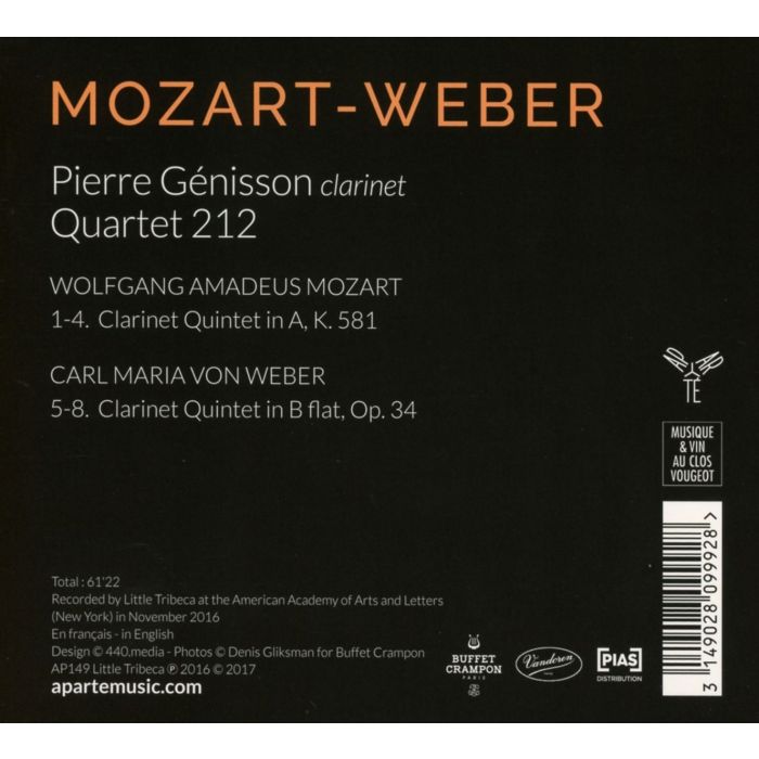 How I Met Mozart - Mozart & Weber: Clarinet Quintets - slide-1