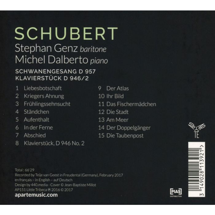 Schubert: Schwanengesang; Klavierstücke - slide-1