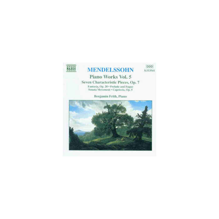 MENDELSSOHN: Piano Works vol. 5