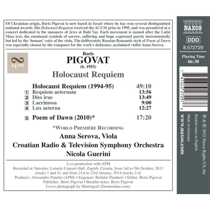 Pigovat: Holocaust Requiem,  Poem of Dawn - slide-1