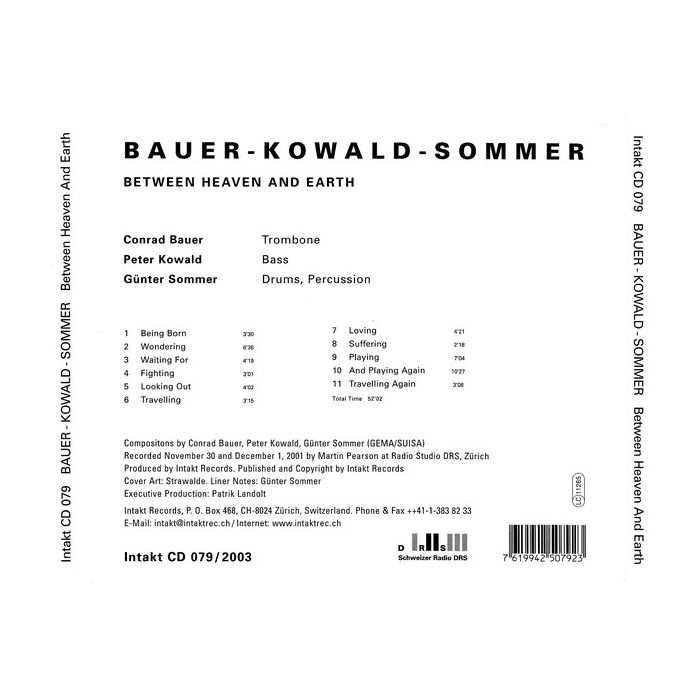 Sommer/Kowald: Between Heaven And Earth - slide-1