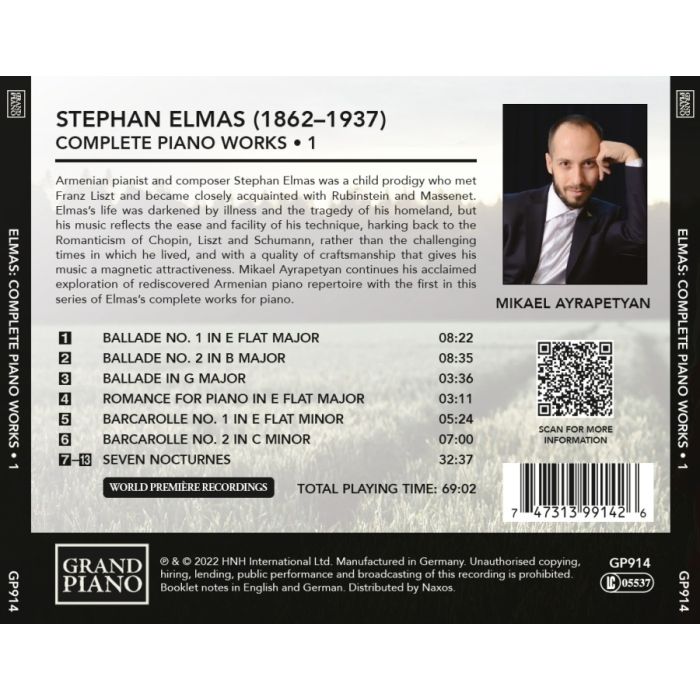 Elmas: Piano Works Vol. 1 - slide-1