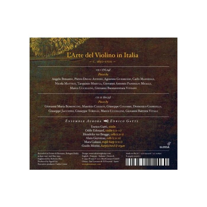 L’Arte del Violino in Italia (1650-1700) - Matteis, Merula, Pandolfi, Uccellini, Viviani, Bononcini, Torelli, ... - slide-1