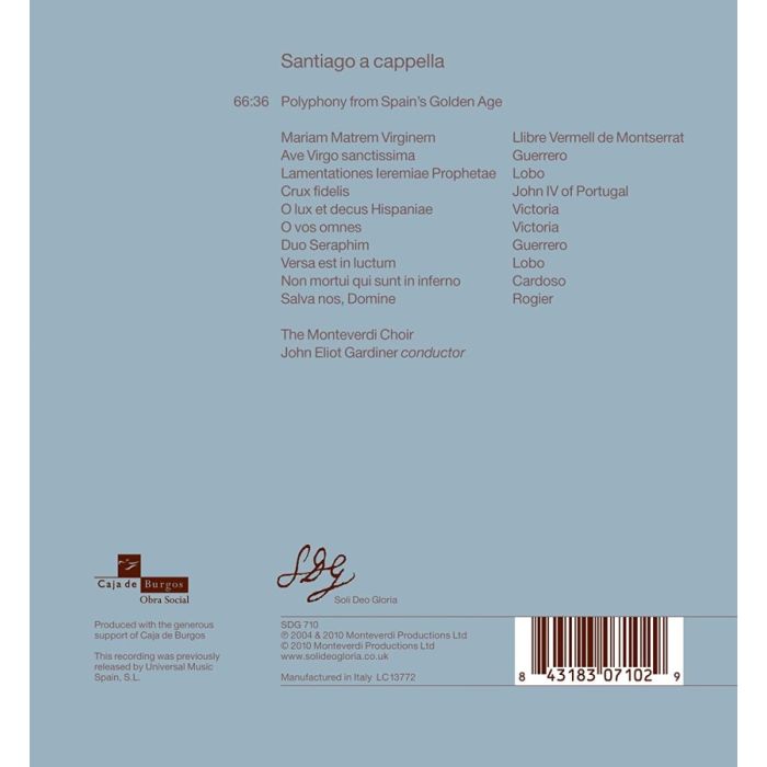 Santiago a cappella (Llibre vermell de Montserrat, Guerrero, Lobo, Victoria, Cardoso, ...) - slide-1