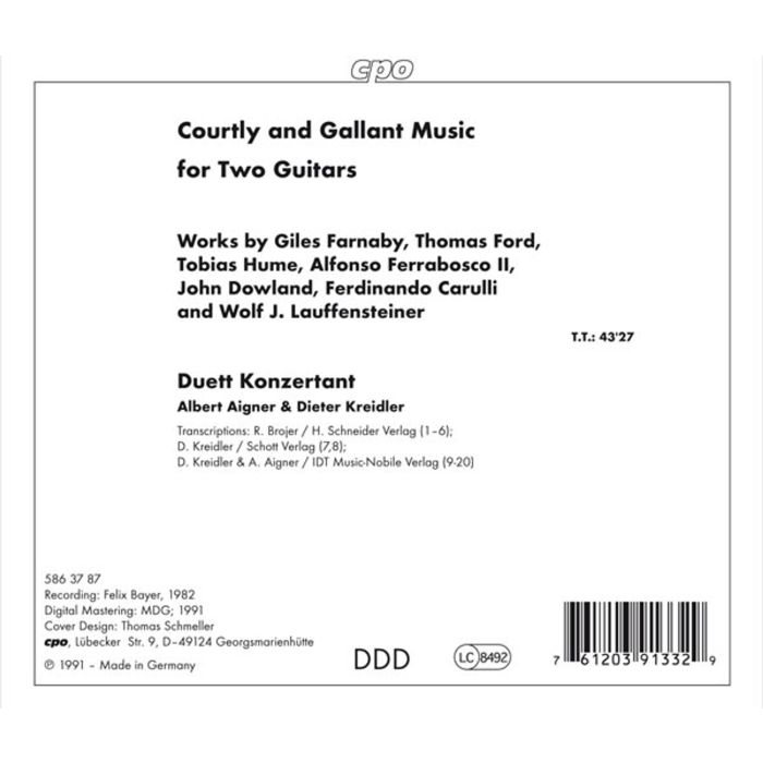 Courtly and Gallant Music for 2 Guitars - slide-1
