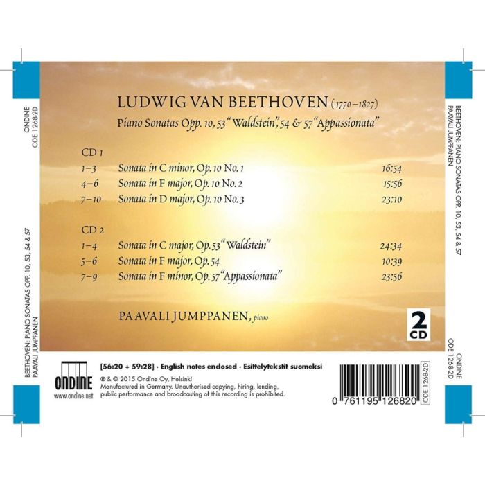 Beethoven: Piano Sonatas Op. 10, 53, 54 & 57 - slide-1