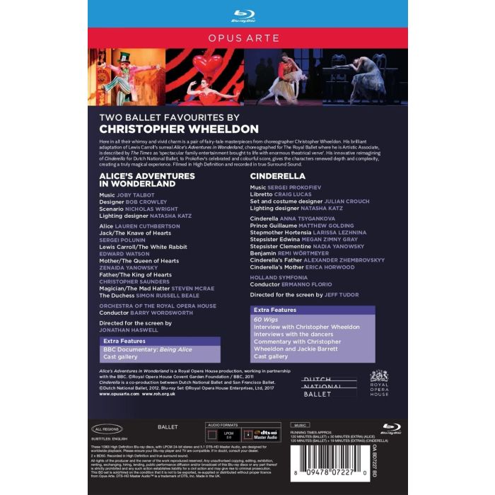 Two ballet Favourites - Alice’s Adventures in Wonderland & Cinderella - slide-1