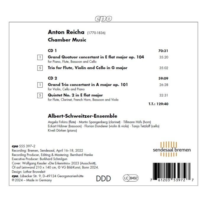 Reicha: Chamber Works - slide-1