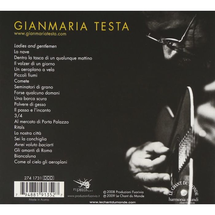 Gianmaria Testa ‎– Solo Dal Vivo - slide-1