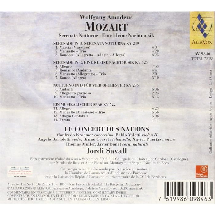 Mozart: Serenate Notturne, Eine Kleine Nachtmusik - slide-2