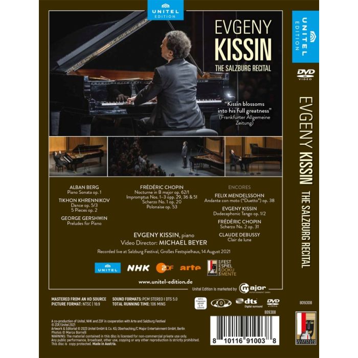 Evgeny Kissin - The Salzburg Recital - slide-1