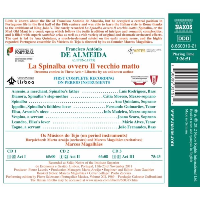 Almeida: La Spinalba ovvero Il vecchio matto - slide-1