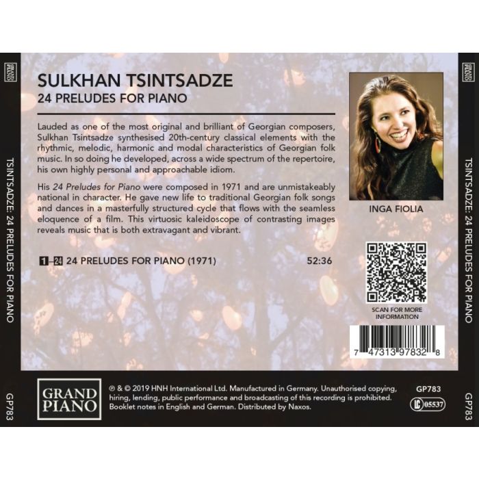 Tsintsadze: 24 Preludes for Piano - slide-1