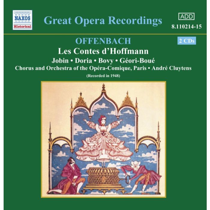 OFFENBACH: Les Contens d'Hoffmann