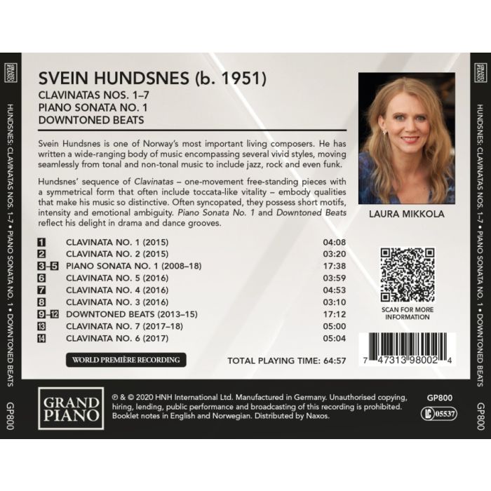 Hundsnes: Clavinatas; Sonata No. 1 - slide-1